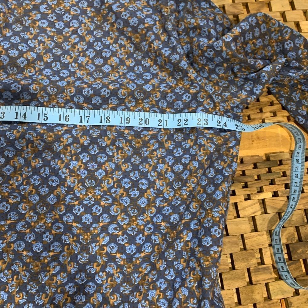 Tasso Elba Geometric Pattern Button Down Long Sleeve Shirt‎ - Picture 11 of 11